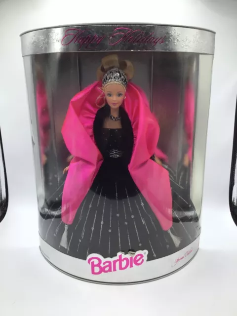 Rare Mattel Barbie Doll 1998 NIB Happy Holidays Special Edition Collectible