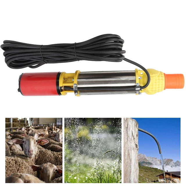 Pompa pozzo profondo DC24V 300 W Pompa acqua solare 4- girante per industriale