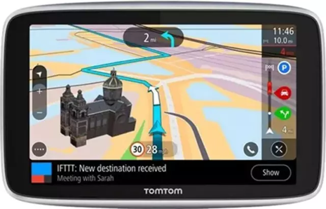 TomTom Go Premium 5" SatNav GPS Navigazione Sat Navigazione Sat Traffico Mappa Mondiale