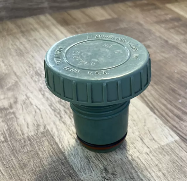 STANLEY ALADDIN THERMOS Replacement Stopper Pour Thru 13B Green