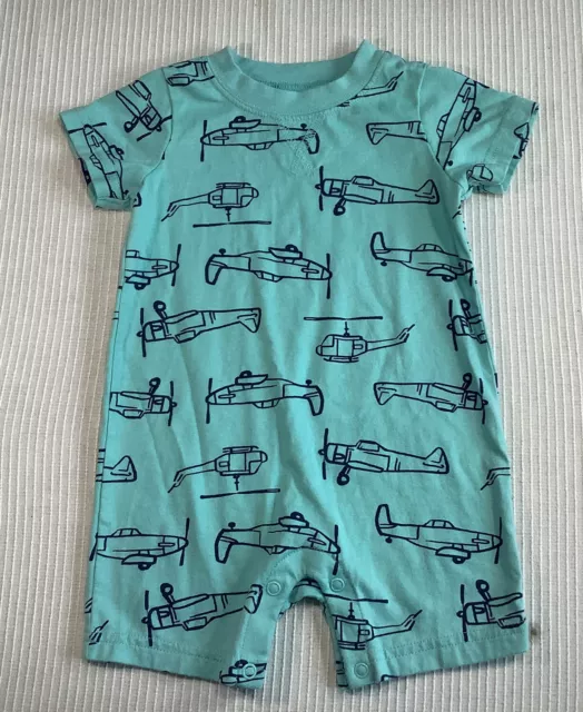 Child of Mine by Carter's Baby Boys' Flying One Piece 6-9 Months Planes Copters