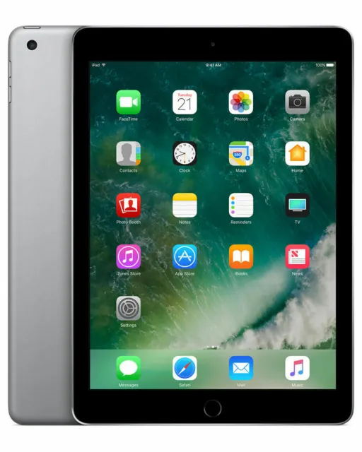 Apple iPad 5. Gen. 32GB, WLAN o. Wifi + Cellular Wählbar -Spacegrau / Sehr Gut🔥