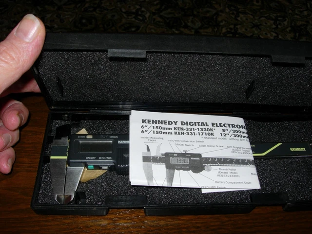 Kennedy clearance vernier caliper