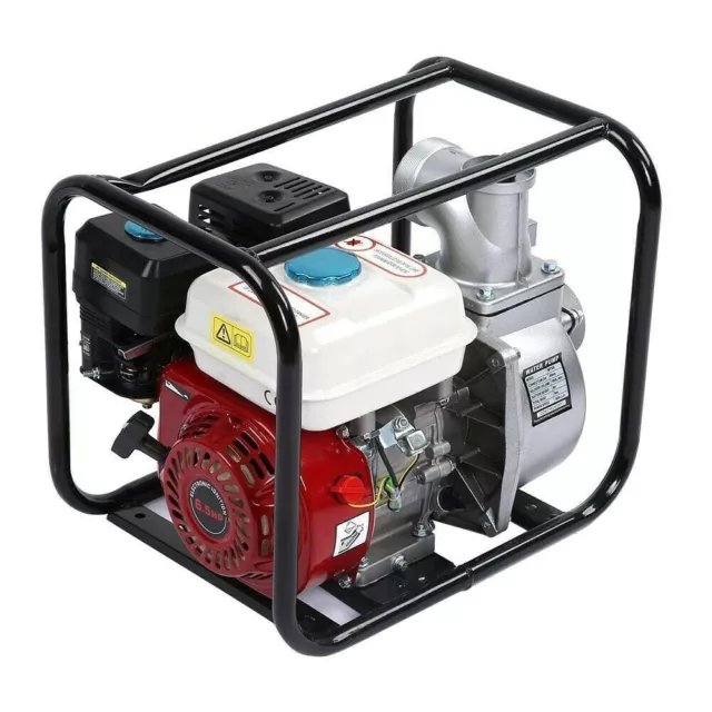 Motopompa Autoadescante A Scoppio 30Mt 6,5 Hp Aspirazione 8 Mt