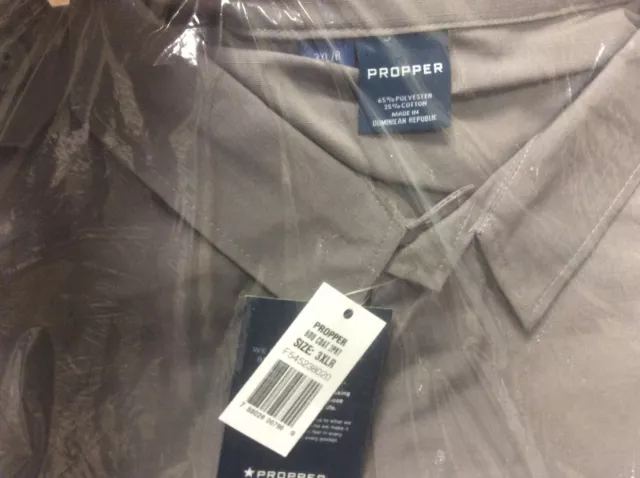 Propper BDU Coat Four-Pocket Ripstop Grey 3XL