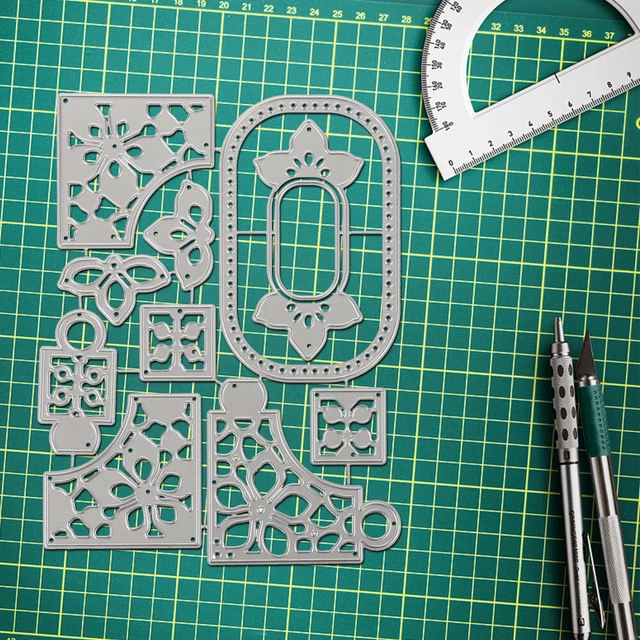 Corte de metal troquelado troquelado molde álbum de recortes tarjeta corte troquelado fabricación artesanal