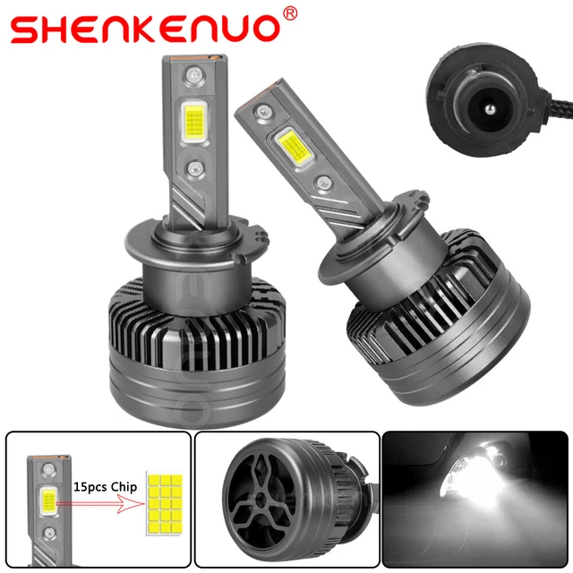 D2S LED 6000K Headlight Bulbs For Infiniti G35 2005-2008 G37 2008-14 Coupe Sedan