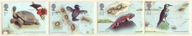 GB 2009 Charles Darwin Animals And Birds Set Of 4 From Prestige Stamp Booklet UM