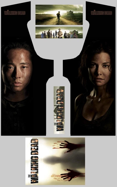 Stickers The Walking dead Modele 16 borne d'arcade