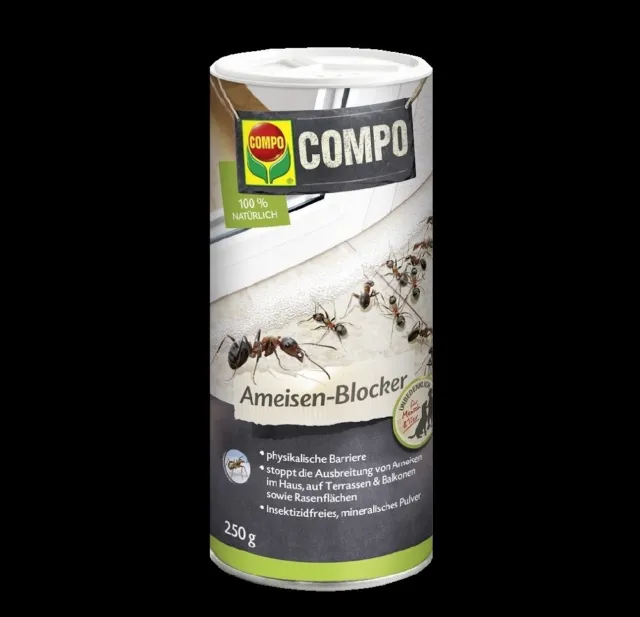 Compo Ameisen-Blocker 250g Streubarriere insektizidfrei streuen gießen natürlich