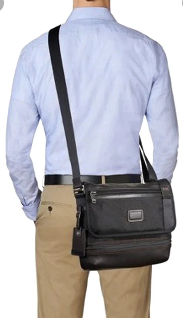 Tumi Alpha Bravo Beale Crossbody Ballistic Nylon Messenger Bag Brown Sold Out
