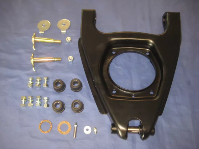 Mg Midget Austin Healey Sprite Wishbone Pan + Fulcrum Pin And Fitting Kit