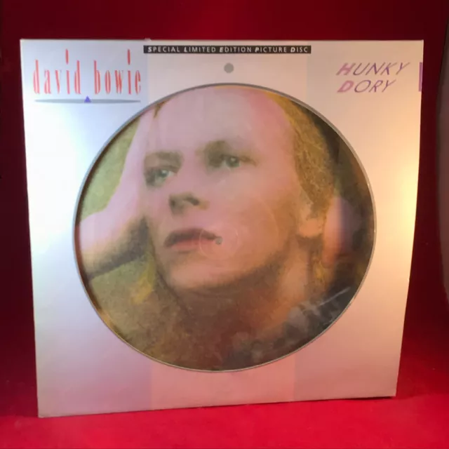 DAVID BOWIE Hunky Dory 1984 UK Vinyl PICTURE DISC LP Kooks Life On Mars Changes