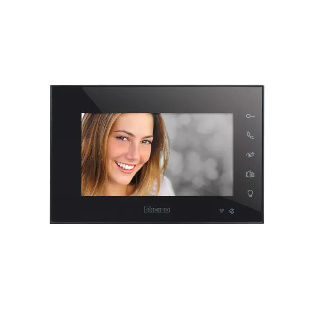 Videocitofono Smart WiFi 2 fili Display Touch 7" colori Vivavoce BTicino 332855