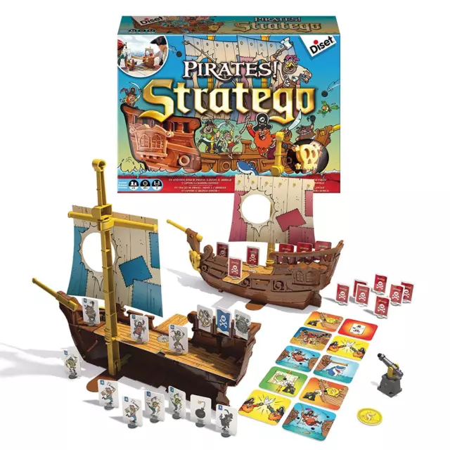 Stratego pirati Gioco da tavolo in italiano Jumbo Diset 62305