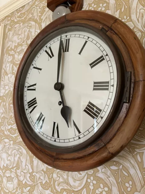 Antique victorian wall clock