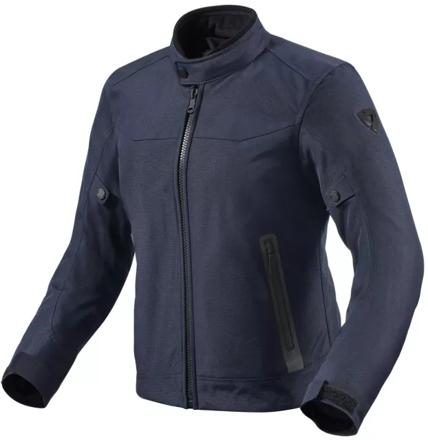 Jacke Damen Motorrad Rev'It Revit Shade H2O Ladies Blau Wasserdicht TG M