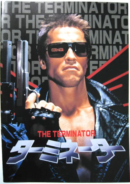 Movie Brochure The Terminator (1985) Director James Cameron Arnold Schwarzenegge