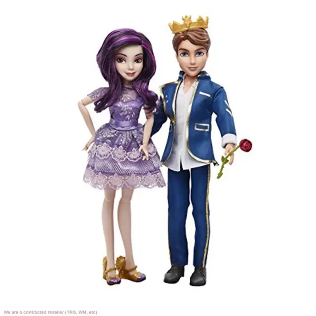 DISNEY DESCENDANTS 2-PACK Mal Isle of the Lost and Ben Auradon*NEW, SEE ...