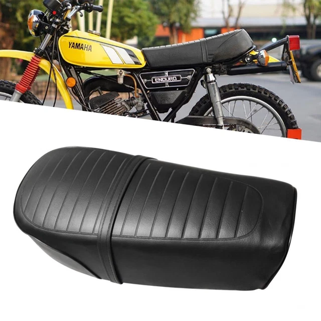 thumbnail image 2 of Black Motorcycle Seat Cover For Yamaha DT100 (1979-1983 Models) – Unbranded Replacement 2 of 4