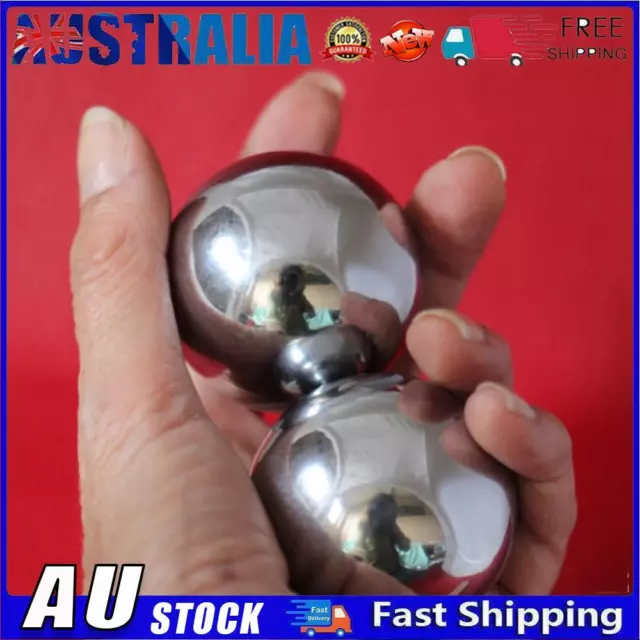 1 Pair Fitness Health Balls Solid Hand Finger Exercise Ball Rotating Health Care