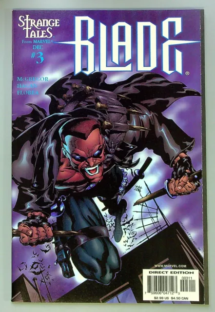 Strange Tales: Blade #3 ~ MARVEL 1999 ~ 1st app Ulysses Sojourner VF/NM