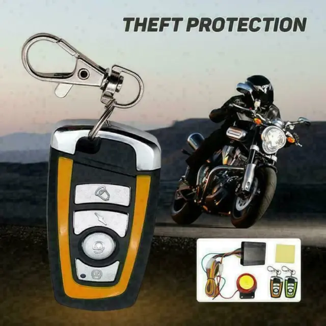 Security Alarm System Anti-theft Remote Control Engine Start Scooter TG  F1