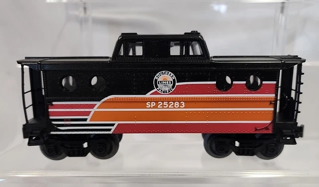 Lionel O/O27 Southern Pacific Daylight Porthole Caboose 25283 - From 6-84726 Set