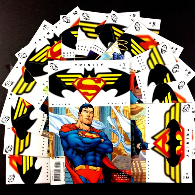 Trinity 14 Comic Book Lot 2008 DC Issues 1 2 3 4 5 6 7 8 9 10 11 13 14 15