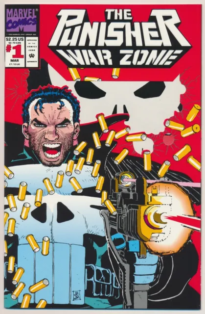 The Punisher War Zone #1 Comic Book - Marvel Comics!  First Issue!