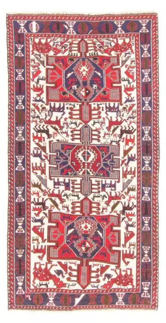 Morgenland Läufer Kelim - Oriental - 205 x 110 cm - creme