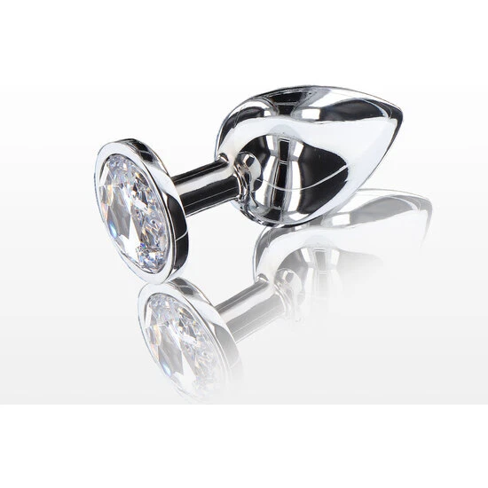 Toyjoy - Plug Anal Con Joya Grande - Plateado