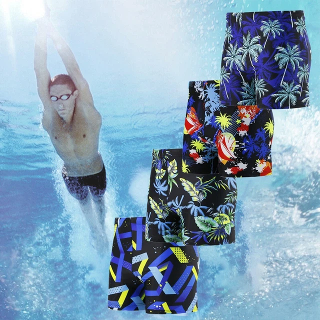 Costumi da bagno estivi uomo swim shorts swimwear pantaloni da nuoto boxer slip pantaloncini da surf