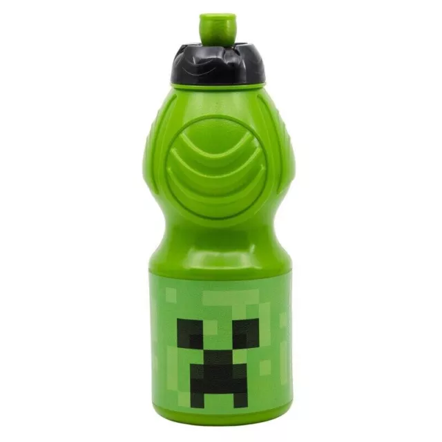 Minecraft Sportflasche Trinkflasche 400ml Bottle neu