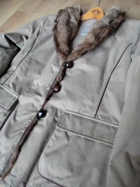 echt pelz winterjacke