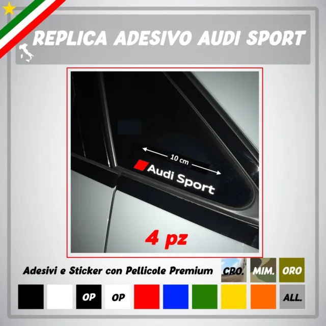 Aufkleber Rad Audi Sport S Line Rad Legierung A3 A4 A5 A6 S3 S-LINE A1  SCHWARZ Q