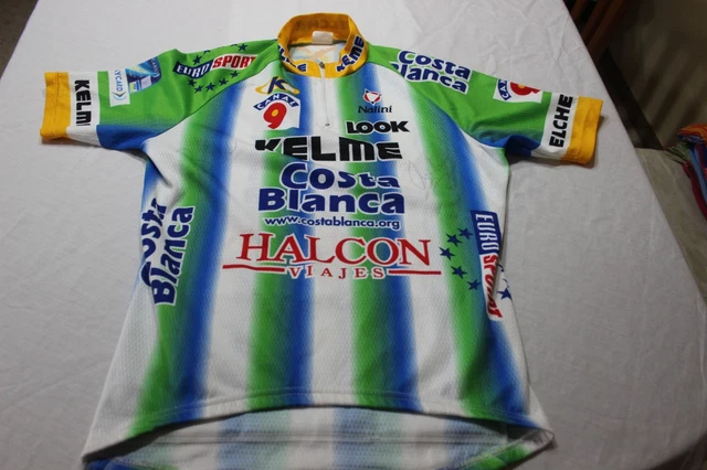 Maillot De Cyclisme Officiel De L'Équipe Kelme Marque Nalini Maillot De Cyclisme Officiel De L'Équipe Kelme Marque Nalini