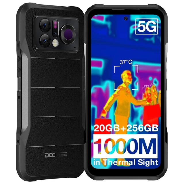 DOOGEE Blade 10 Ultra Outdoor Handy – Android 14, 20GB+256GB, IP68, 6,56 Zoll, 5150 MAh, Wasserdicht & Robust