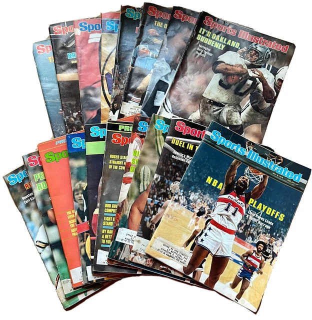 1978 SPORTS ILLUSTRATED Magazine 18 Issues Muhammad Ali Terry Bradshaw £56.28 PicClick UK