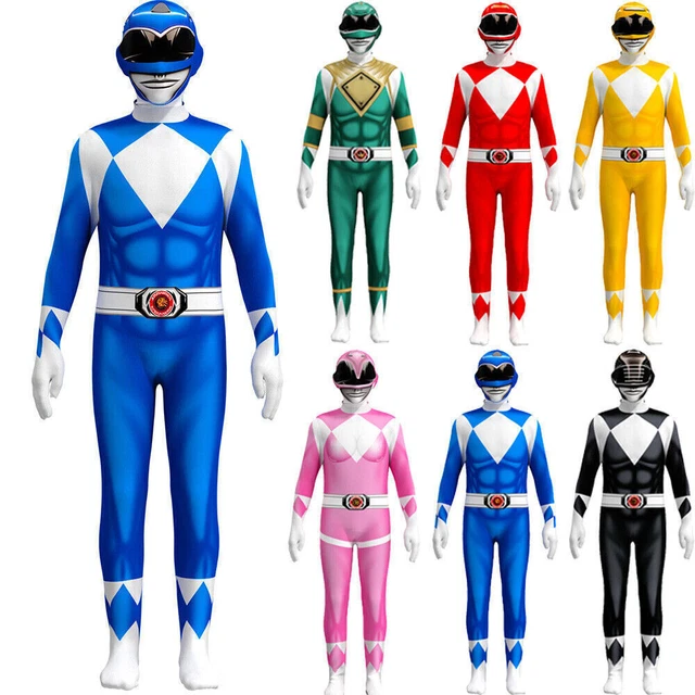 KIDS RANGER MORPHSUITS - Mighty Morphin Power Rangers Jumpsuit ...