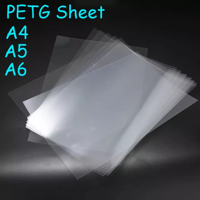 Clear A4 0.75mm PETG Sheets - Model Making and Crafts Supplies - Plastic  Panels