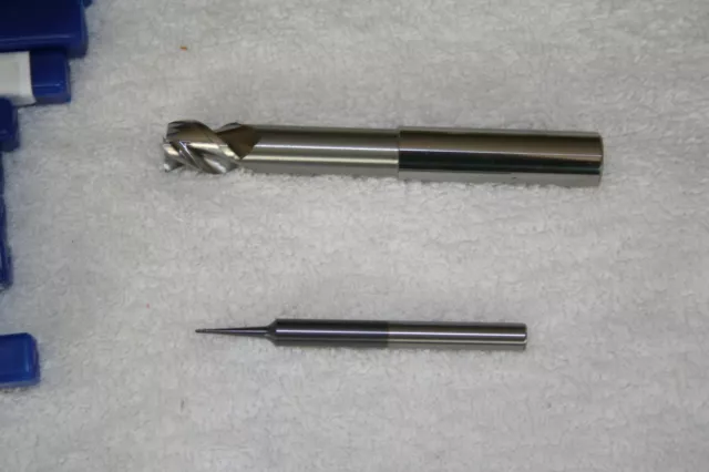 10 - New -Carbide Endmills .032 To .50