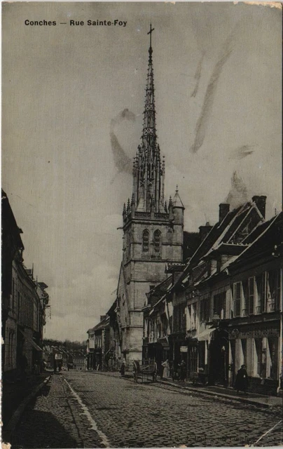 CPA CONCHES-en-OUCHE Rue Sainte-Foy (1160349)