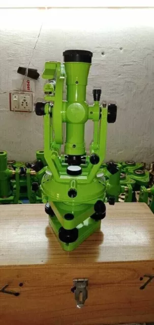 Survey Vernier Theodolite 20 secondi surveyors transito teodolite verde con scatola