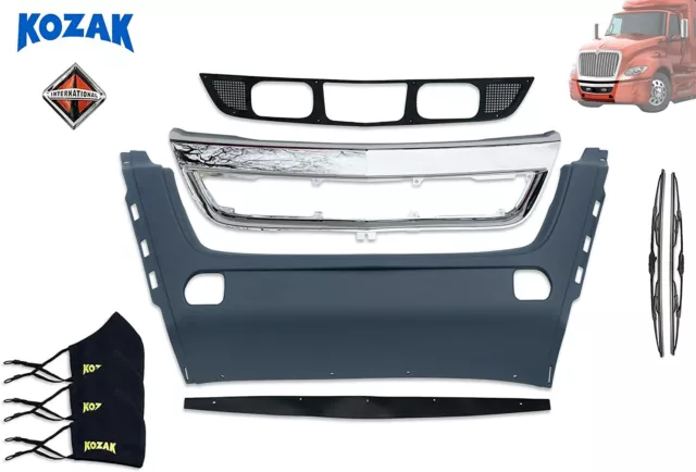 Middle Center Bumper Fascia with set International LT625 PLUS Accessories