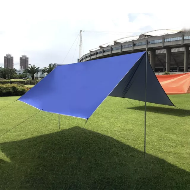 Tent 1.8kg 3x3 M 3x3M Multifunctional Rain Shelter Mat Shade Sun Tent Awning