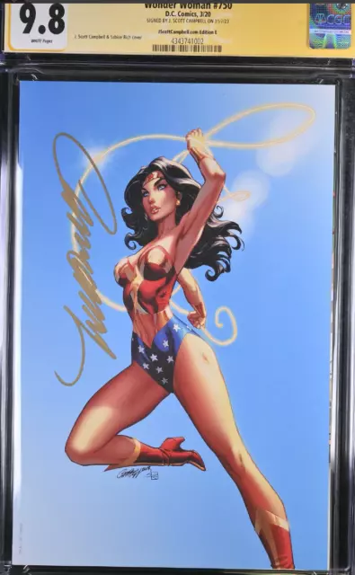 Wonder Woman #750 3/20 CGC SS 9.8 Cover E RARE