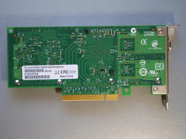 INTEL 82599ES Chip X520-DA1 E10G41BTDA 10G Dual Port SFP Ethernet Server Adapter 2
