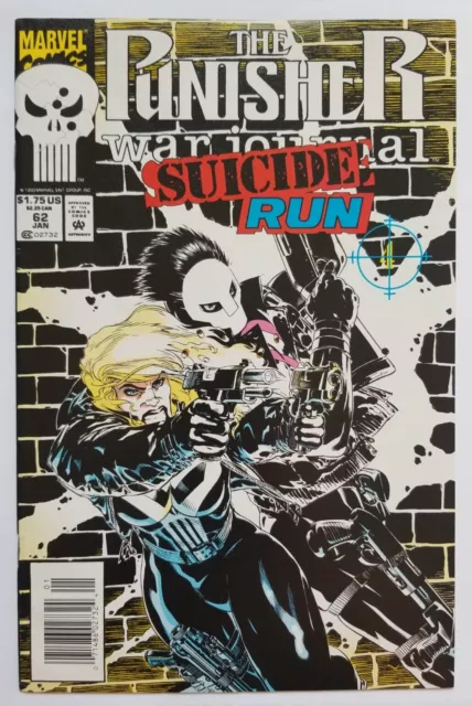 Punisher War Journal #62 Newsstand (Marvel Comics, 1994) Lynn Michaels