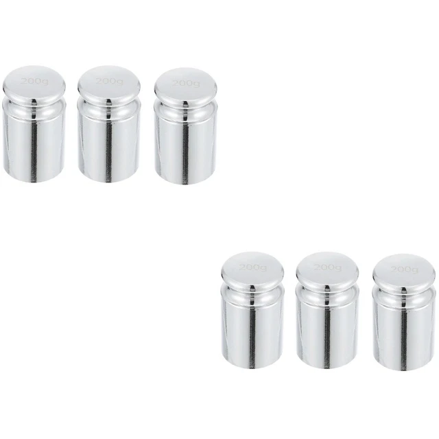 6 Pcs Bilancia Pesapersone Digitale Peso Di Calibrazione Precisione
